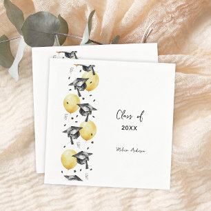 Graduate Balloons Napkin