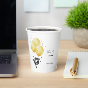 Graduate Balloons Paper Cups
