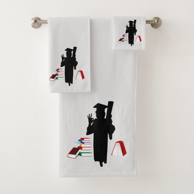 Graduate Bath Towel Set (Insitu)