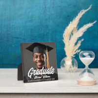 Graduate Bold Script Graduation Gift Photo