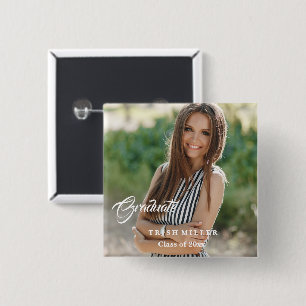 Graduate Button Pin