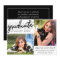 Graduate Chic Script | Simple 2 Photo Keepsake