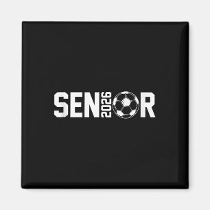 Graduate Cl Of 2026 Senior Soccer Player Graduatio Magnet