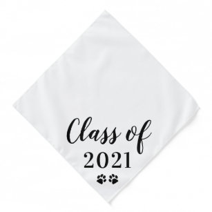 Graduate Class of 2021 Graduation Dog Bandana