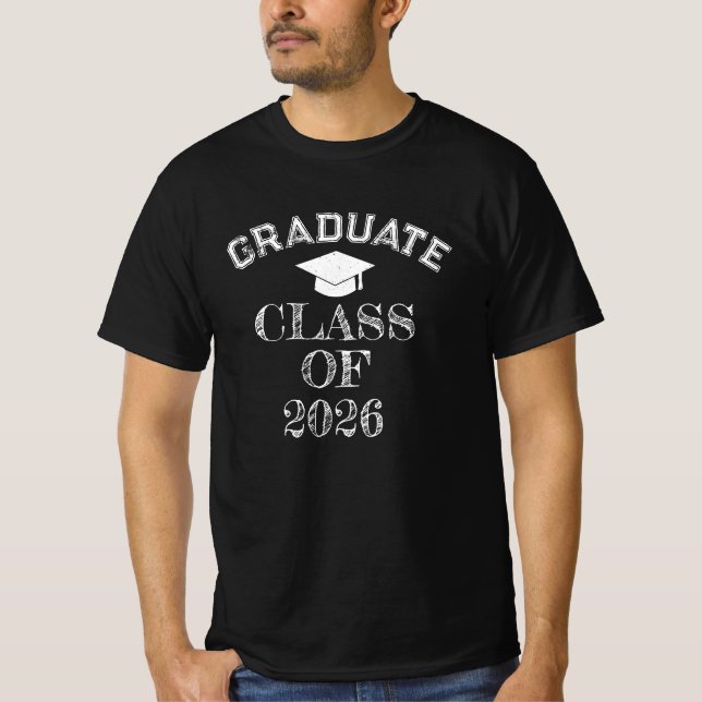 Graduate Class Of 2026 T-Shirt (Front)