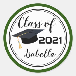 Graduate - Class of 20XX Classic Round Sticker