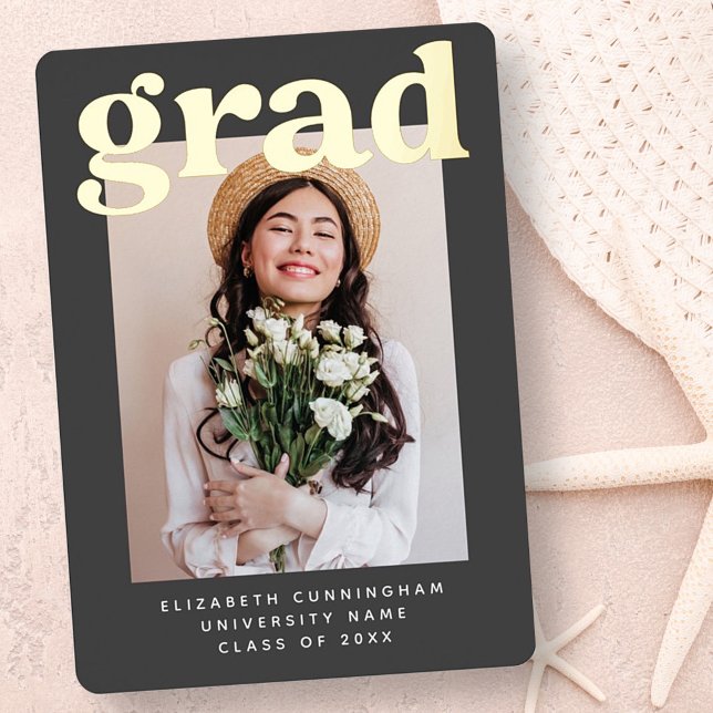 Graduate Class of 20XX Modern Photo Graduation (Creator Uploaded)