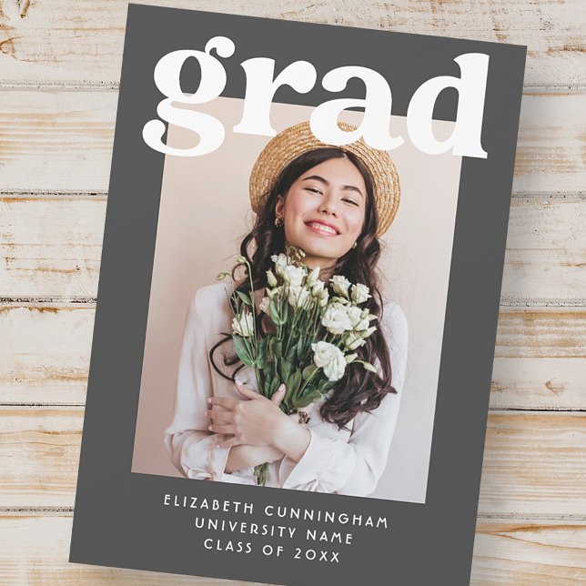 Graduate Class of 20XX Modern Photo Graduation (Creator Uploaded)