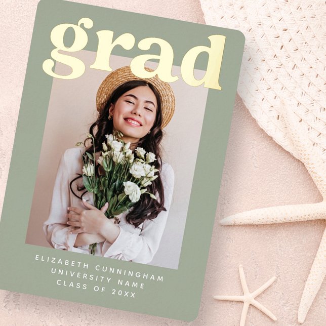 Graduate Class of 20XX Modern Photo Graduation (Creator Uploaded)