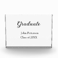 Graduate class of 20XX simple minimal graduation m