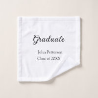 Graduate class of 20XX simple minimal graduation m