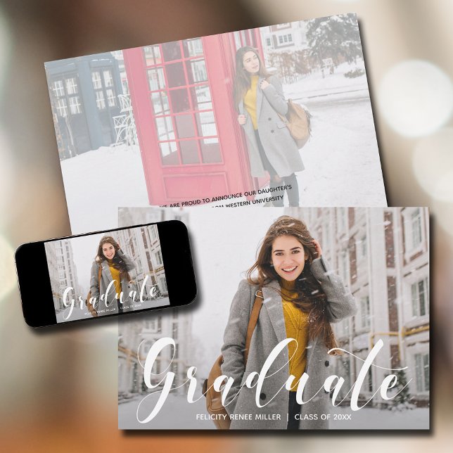 Graduate College Photo Announcement (Creator Uploaded)