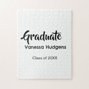 Graduate congratulations name date year class univ jigsaw puzzle