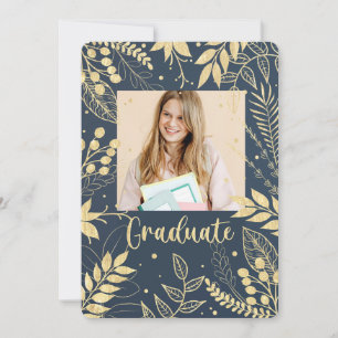 Graduate Custom Photo Party  Invitation