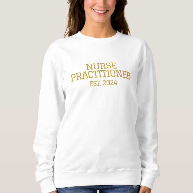 Graduate Custom with Established Date  Sweatshirt (Front)