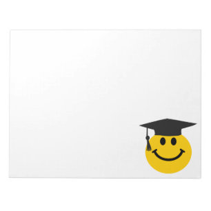 Graduate face notepad