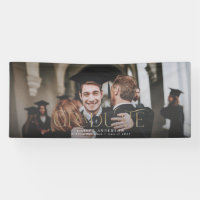 Graduate gold photo watercolor botanical floral
