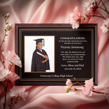 Graduate Graduation Photo Personalise
