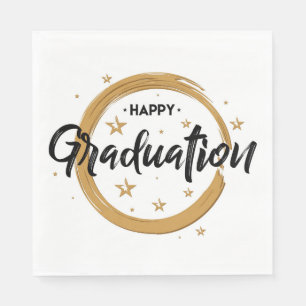Graduate in Style: Party-Perfect Tableware Napkin