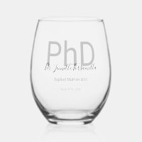 Graduate Keepsake Name PhD Graduation