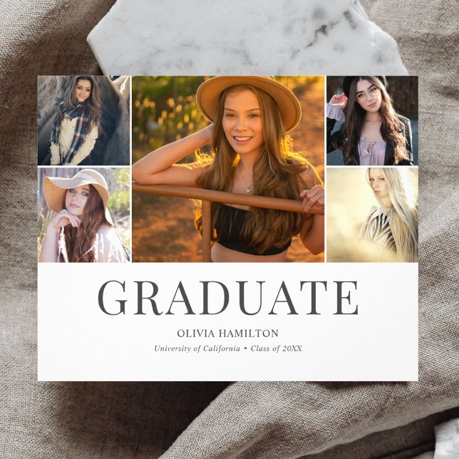 Graduate Modern 6 Photo Flyer (Creator Uploaded)