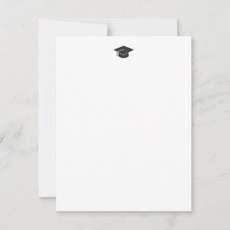 Graduate notecard