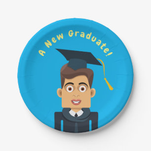 Graduate Paper Plate