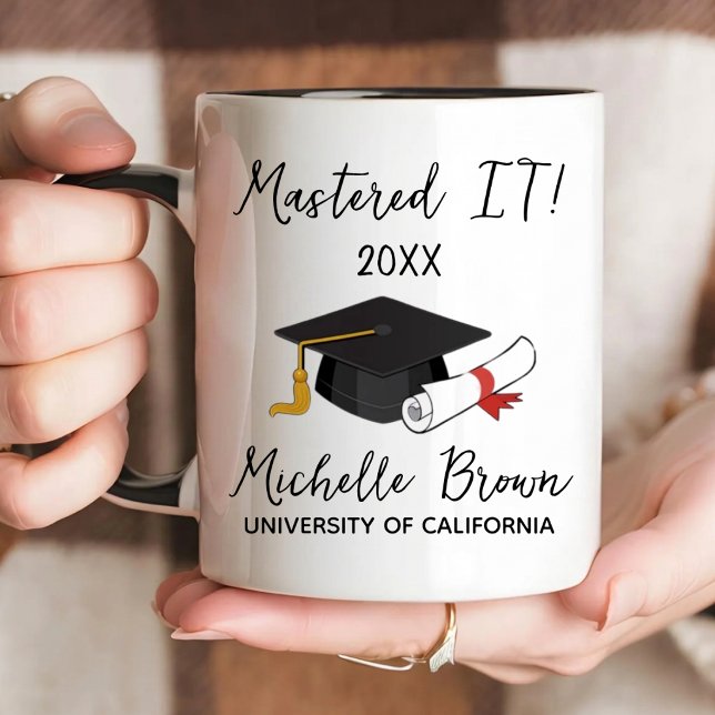 Graduate Personalised Masters Degree Gift MBA Gift Mug (Creator Uploaded)
