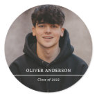 Graduate Photo and Simple Text
