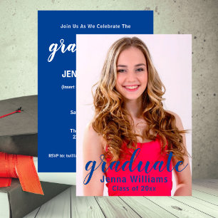 Graduate Photo Announcement Party Invitation