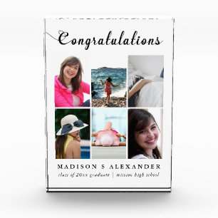 Graduate Photo Collage and Typography with Name