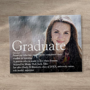 Graduate Photo Definition Modern Jigsaw Puzzle