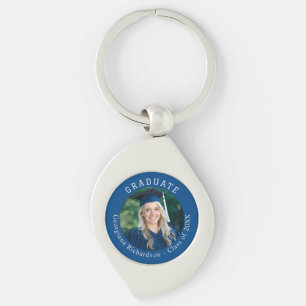 Graduate Photo Name Class Year Graduation Keepsake Key Ring