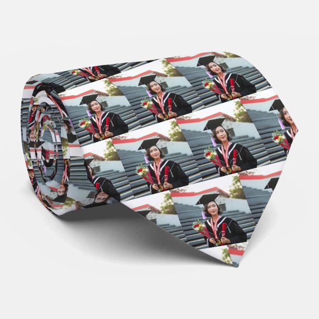 Graduate Photo Tie (Rolled)