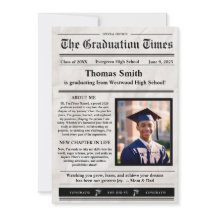 Graduate Printable Newspaper