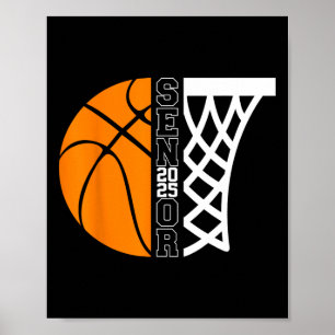 Graduate Senior Cl Of 2025 Sketll Player Graduatio Poster