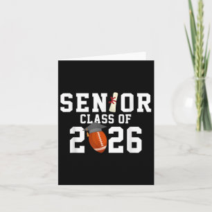 Graduate Senior Cl Of 2026 Graduation American Foo Card
