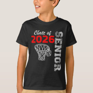 Graduate Senior Cl Of 2026 Sketll Player Graduatio T-Shirt