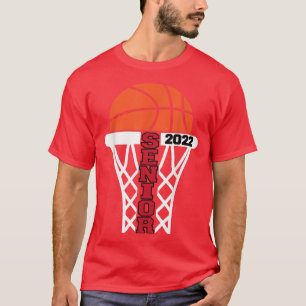 Graduate Senior Class 2022 Graduation Basketball P T-Shirt