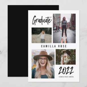 Graduate Signature Graduation Announcement