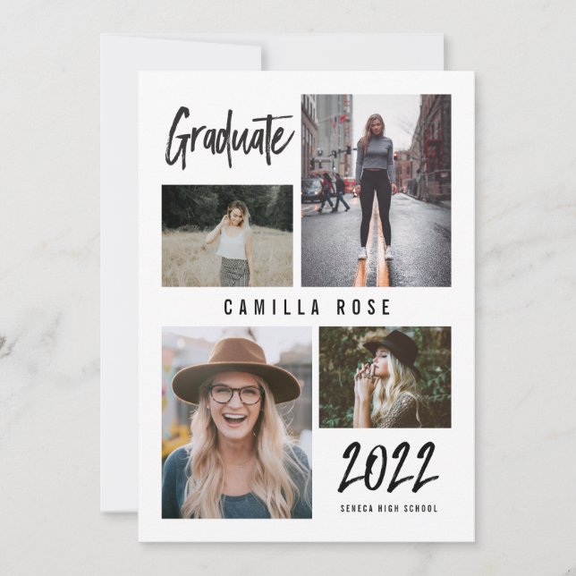 Graduate Signature Graduation Invitation (Front)