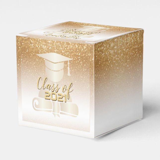 Graduate Student - Class of 20XX Favour Box (Front Side)