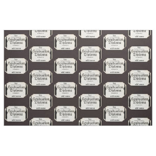 Graduate Students Standing Tall Diploma Fabric