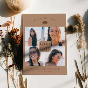 Graduate Terracotta Box Graduation Announcement