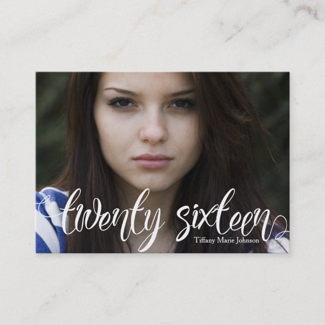 Graduate TwentySixteen Stay in Touch Personal Card (Front)