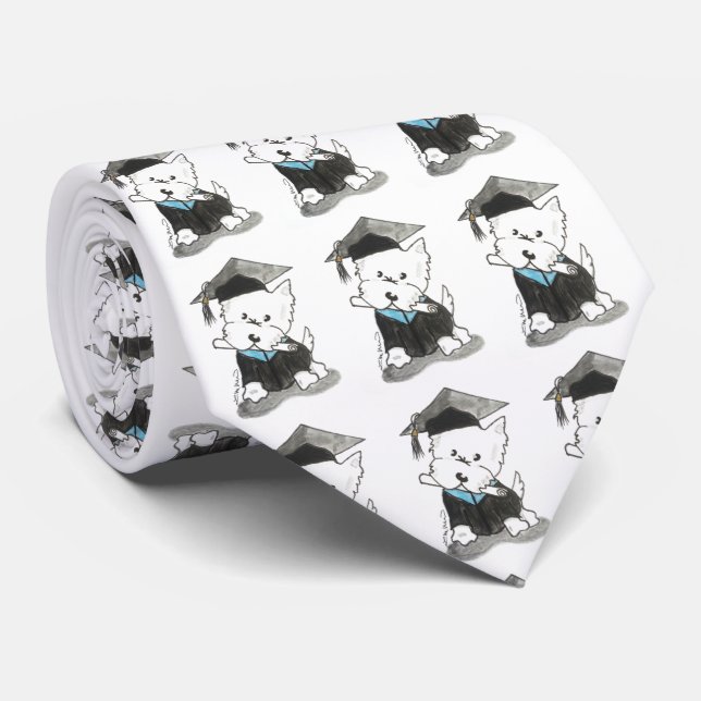 Graduate Westie Tie (Rolled)