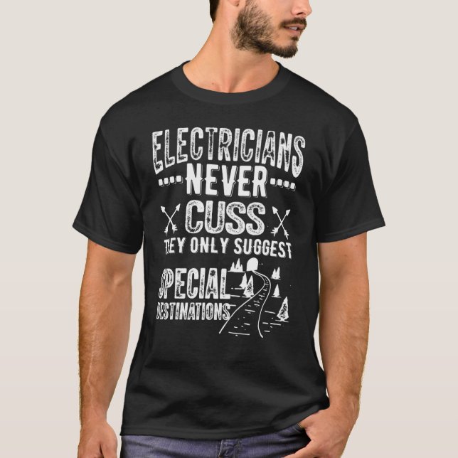 Graduated Electrical Engineer Industrial Electrici T-Shirt (Front)