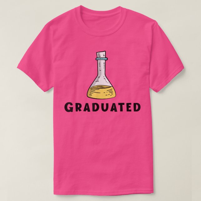 Graduated Flask Science Lover 898 T-Shirt (Design Front)
