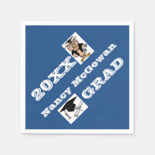 Graduates Personalised Name Napkins