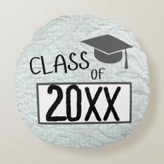 Graduating Class of 2025 Round Cushion